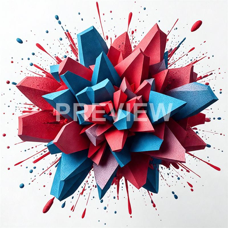 13414 - explosion-of-emotion-interlocking-3d-geometric-shapes_250705085722_00001